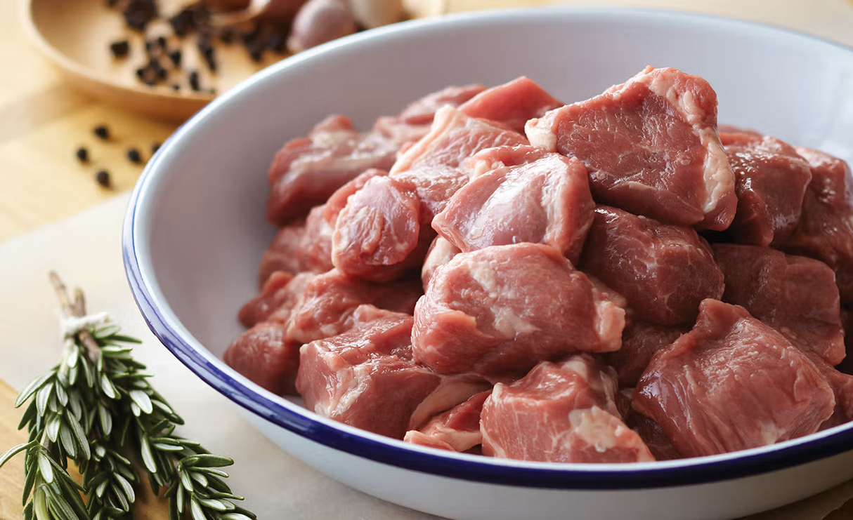 Lamb Leg Boneless Diced (NZ Grass Fed) - 500g / 1kg / 5kg
