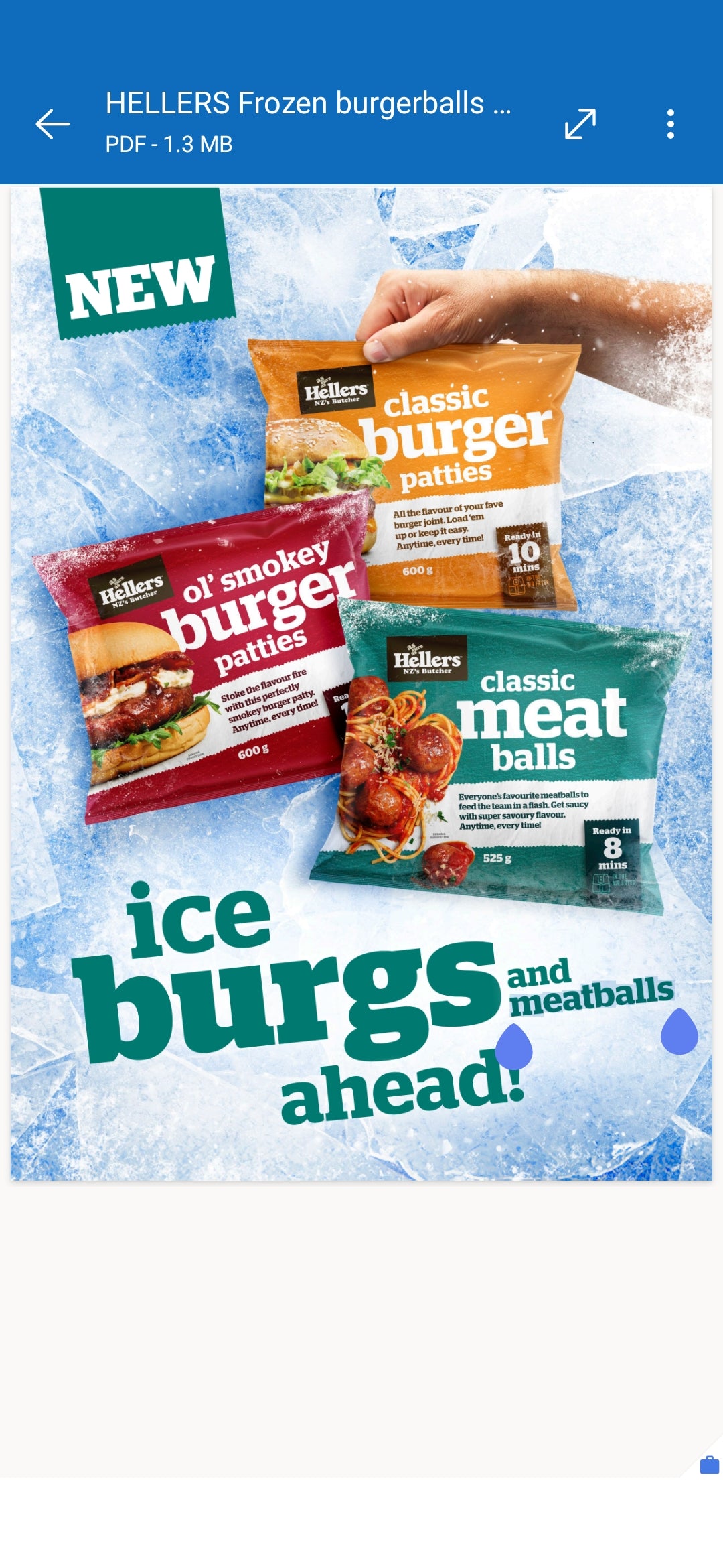 Hellers OL' Smokey Burgers (Frozen) - 600g