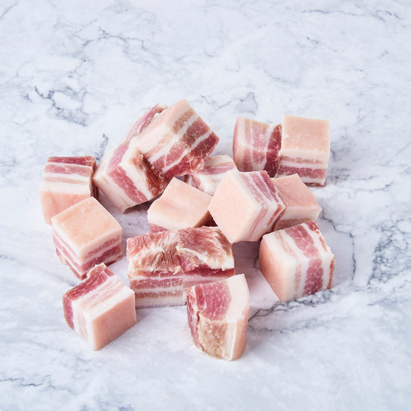 Pork Belly Boneless Diced (Frozen) - 1kg
