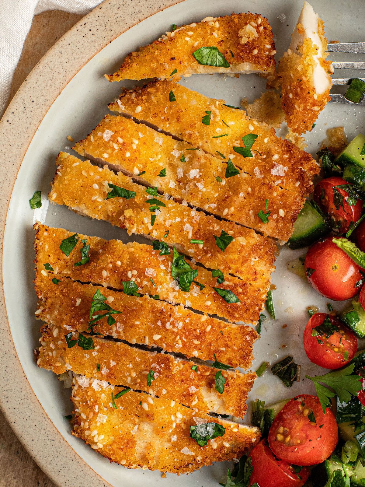 Chicken Breast Schnitzel Lemon Pepper Crumb 6pc pack