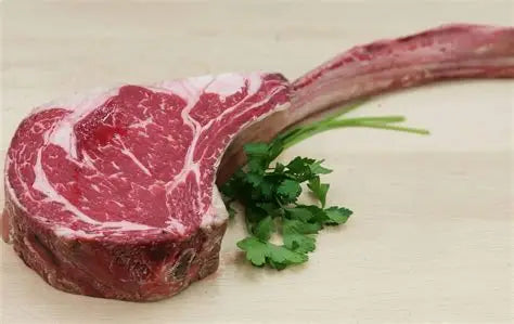 Beef Tomahawk Steak 850g+ NZ grass fed prime steer beef