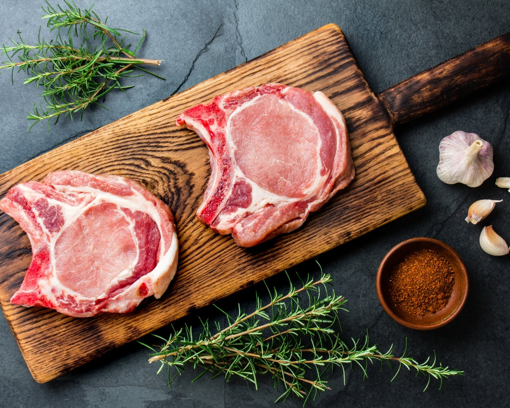 Pork Loin Chops (Frozen) - 1kg NZ pork
