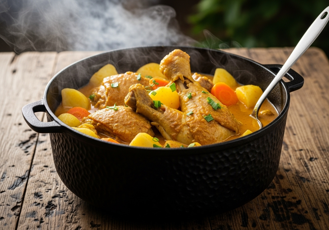 Hāngī-Style Chicken Curry Recipe: Reinventing a Kiwi Classic with Smoky Flavours