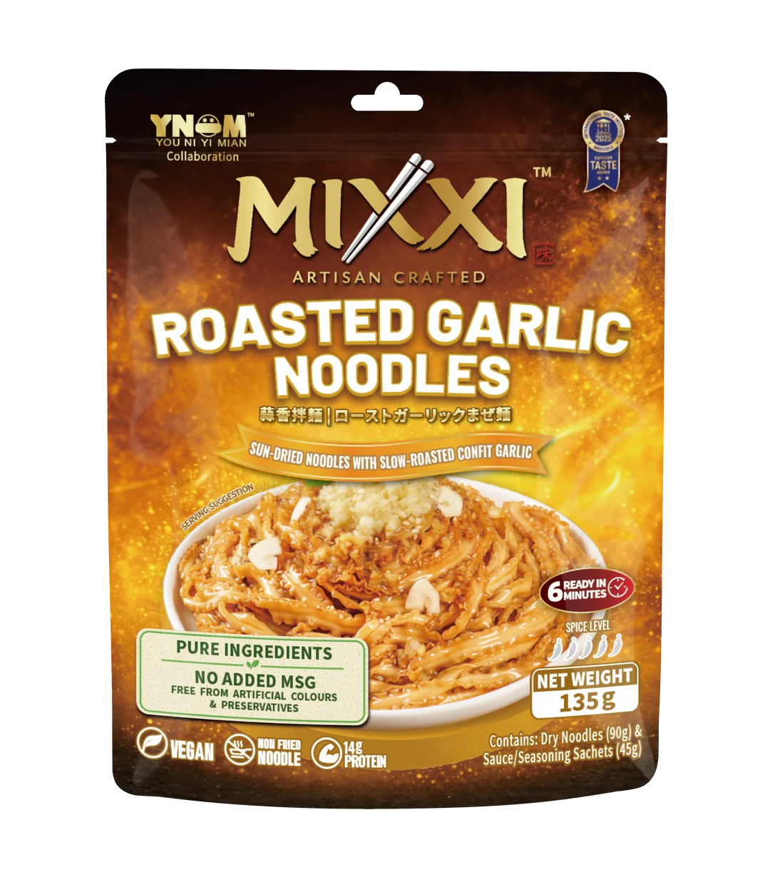Free pack of Mixxi Noodle