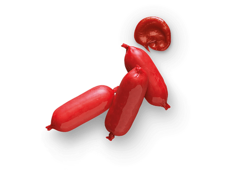 Cocktail Sausages in Red Packaging