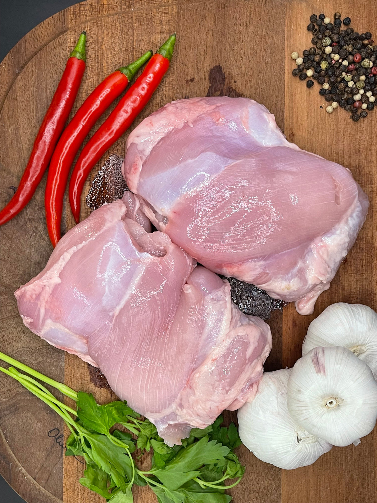 CHICKEN THIGH FILLET SKINLESS