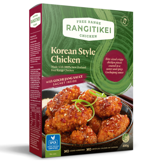 RANGITIKEI FREE RANGE KOREAN STYLE CHICKEN